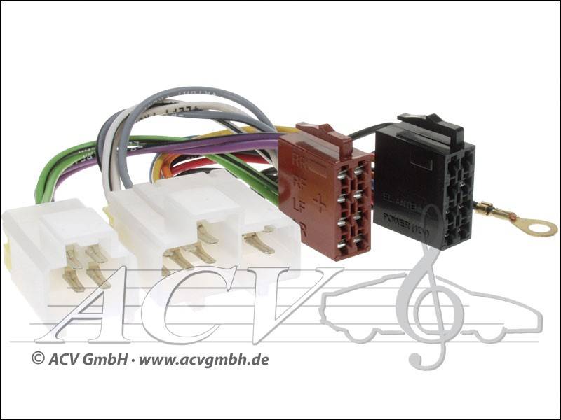 1210-02 Nissan ISO csatlakozó Autó specifikus ISO csatlakozó 0
