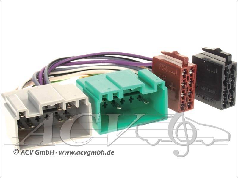 1353-02 Volvo ISO csatlakozó Autó specifikus ISO csatlakozó 0