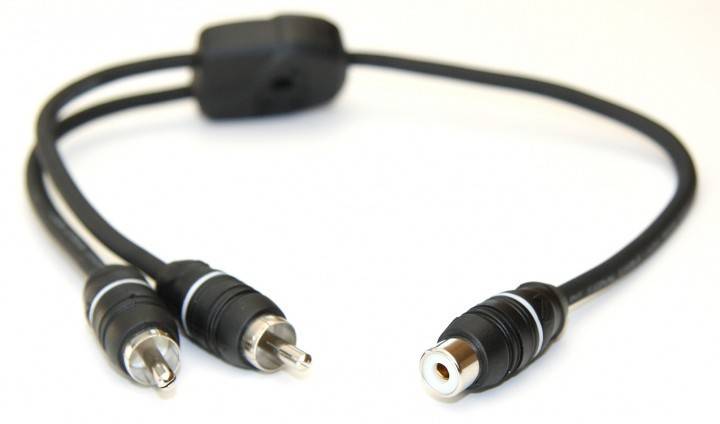 Connection FSM-030  Y RCA kábel autóhifi RCA kábel 0