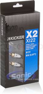 Kicker XI22 autóhifi RCA kábel