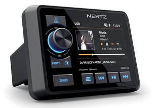 Hertz HMR 50 Prémium Hajós, Motor, Powersport digitális médialejátszó hajó audió