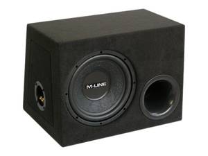 Gladen Audio M 10 BR autóhifi subwoofer reflex ládában  bassreflex mélyláda