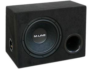Gladen Audio M-LINE 12 BR autóhifi subwoofer reflex ládáb  bassreflex mélyláda