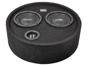 GLADEN Gladen Audio RS 08 Round Box DUAL subwoofer zárt ládában  zárt mélyláda