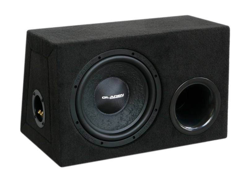 GLADEN RS 10 BR autóhifi subwoofer reflex ládában  bassreflex mélyláda 0