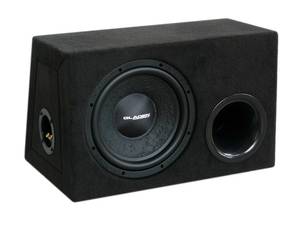 GLADEN RS 10 BR autóhifi subwoofer reflex ládában  bassreflex mélyláda