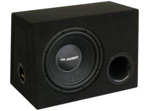 Gladen Audio RS 12 BR autóhifi subwoofer reflex ládában  bassreflex mélyláda