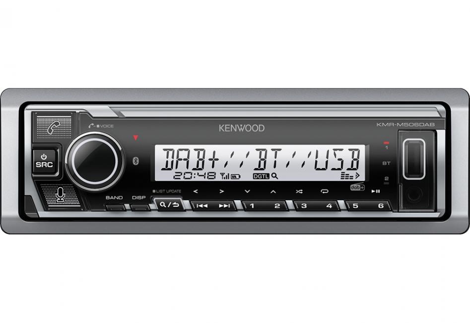 KENWOOD KMR-M508DAB hajós USB/BT autórádió hajó audió 0