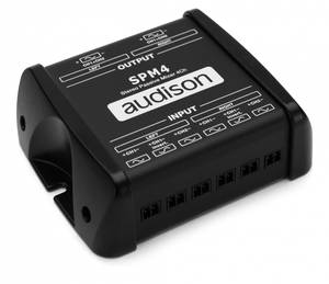 Audison SPM4 passzív jelátalakító aktív OEM rendszerekhez  Hangprocesszor