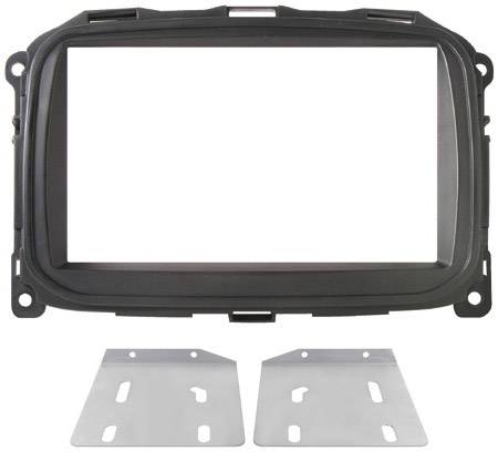 Phonocar 3/688 2 DIN autórádió beépítőkeret Alfa Romeo Giulietta 2014-től Autospecifikus rádiókeret 2DIN 0