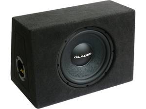 Gladen Audio ALPHA 12 ZD autóhifi subwoofer hangszóró  zárt mélyláda