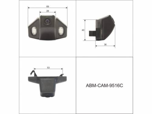 ABM ABM járműspecifikus tolatókamera Honda CR-V 3  Tolatókamerák és tolató radarok 0