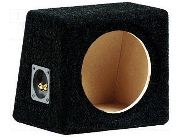 BASSER zárt mélyláda 25cm-es hangszóróhoz üres mélyláda 0