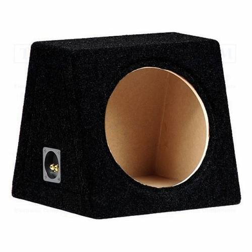 BASSER zárt mélyláda 30cm-es hangszóróhoz fekete üres mélyláda 0