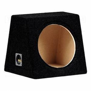 BASSER zárt mélyláda 30cm-es hangszóróhoz fekete 