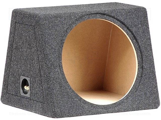 BASSER zárt mélyláda 30cm-es hangszóróhoz szürke üres mélyláda 0