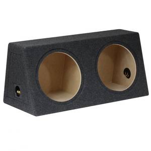BASSER Dupla zárt láda 30cm-es hangszóróhoz szürke 