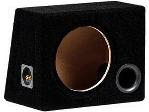 BASSER Reflex láda 25-ös mélynyomóhoz fekete 