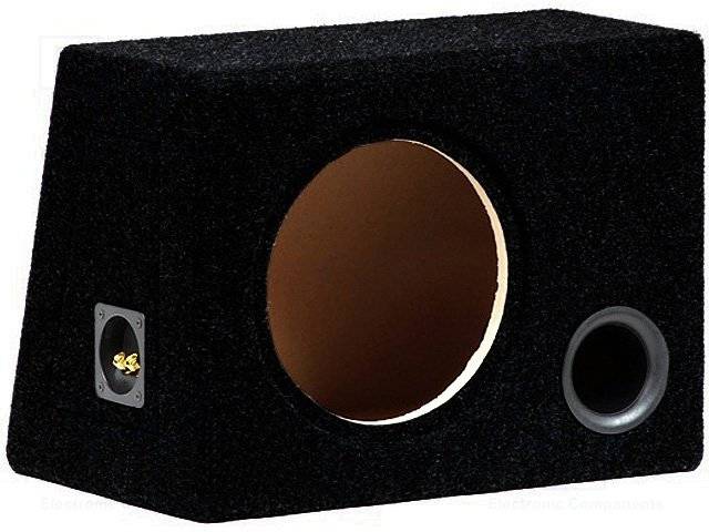 BASSER Reflex láda 25-ös mélynyomóhoz fekete üres mélyláda 0