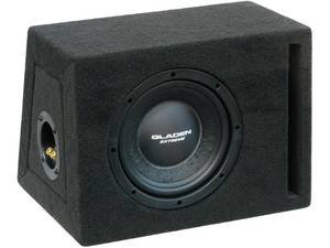 Gladen Audio RS 08 Extreme BR autóhifi subwoofer reflex ládában bassreflex mélyláda