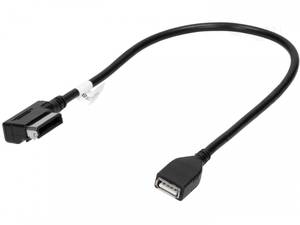 4CARMEDIA USB A aljzat, MMI 3G dugó, Audi, Seat, ©koda, VW Autospecifikus AUX adapter és Bluetoot egység