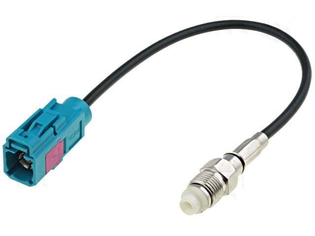 Autohifi-City GPS adapter vezetékkel FME anya Fakra aljzat 0,15m GPS antenna és Navi Box 0