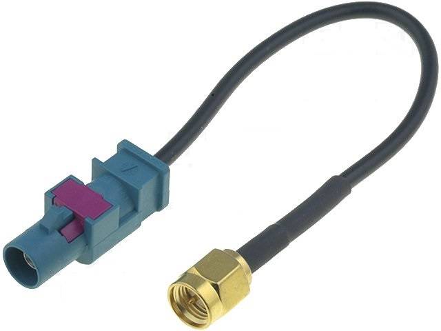 Autohifi-City GPS adapter Fakra dugó SMA-A aljzat 0,15m GPS antenna és Navi Box 0