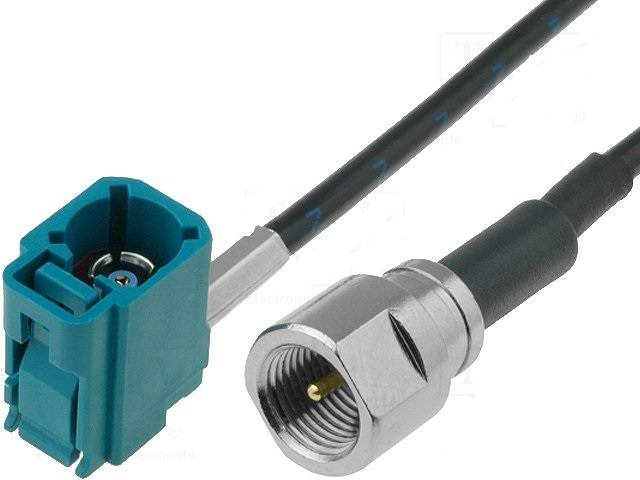 Autohifi-City GPS adapter FME-B dugó Fakra aljzat 0,15m GPS antenna és Navi Box 0