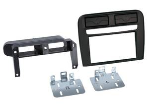 ACV Fiat Grande Punto 2005-2010 fekete dupla DIN rádió beépítő keret 381094-14-2 Autospecifikus rádiókeret 2DIN