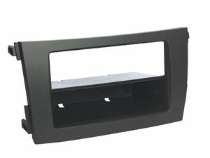 Connects2 oyota Corolla 2009-2013 1 DIN rádió beszerelő keret fiókkal fekete CT24TY49 Autospecifikus rádiókeret 1DIN