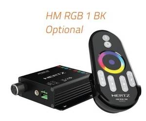 Hertz HMX 6.5-LD-TW  16,5cm-es koaxiális hajós hangszóró, beépített led világítással hajó audió