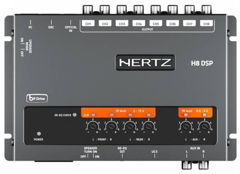 Hertz H8DSP + DRC HE  Hangprocesszor 0