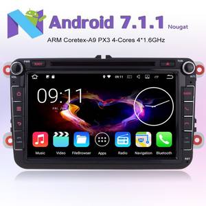  8 Colos Volkswagen Skoda Seat Android 7.1.1 ZENEC Autórádiók és kiegésszítők