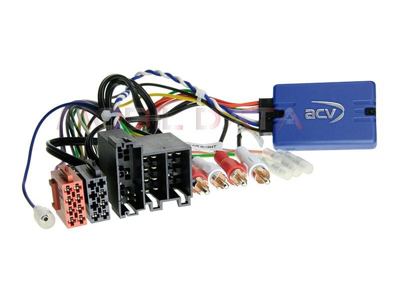 Audi A3 A4 A8 TT (2003 ->) kormánytávkapcsoló interface 42-AD-x03 ACV kormánytávvezérlő interface 0