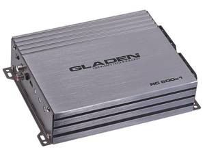 Gladen Audio RC 600c1 D-osztályú mono autóhifi erősítő autóhifi erősítő
