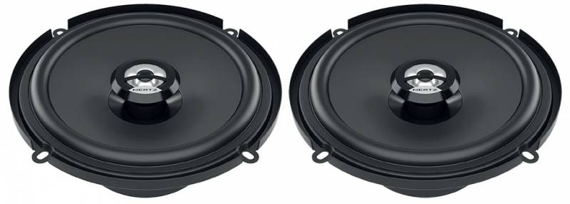 Hertz DCX 160.3 Kétutas koaxiális hangszóró 16 cm-es autóhangszóró 0