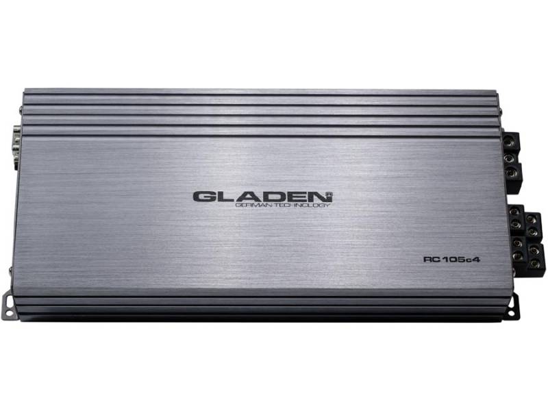 Gladen Audio RC 105c4 autóhifi erősítő 4 csatornás 4 csatornás autóhifi erősítő 0