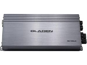 Gladen Audio RC 105c4 autóhifi erősítő 4 csatornás 4 csatornás autóhifi erősítő