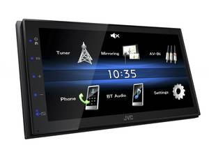 JVC KW-M25BT 2 DIN méretű mechanika nélküli fejegység 