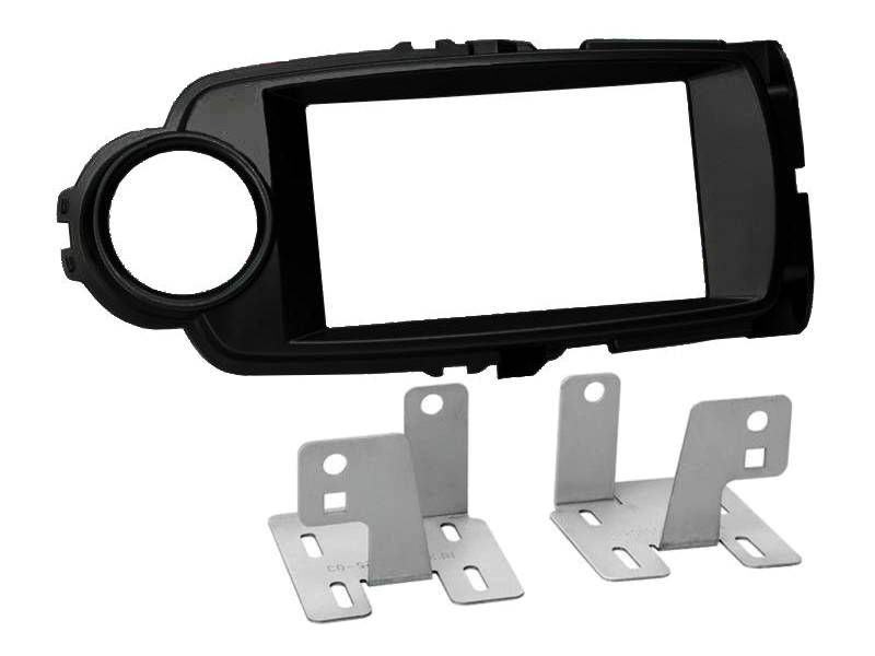 Connects2 Toyota Yaris 2011-2014 dupla DIN autórádió beépítő ker  Autospecifikus rádiókeret 2DIN 0