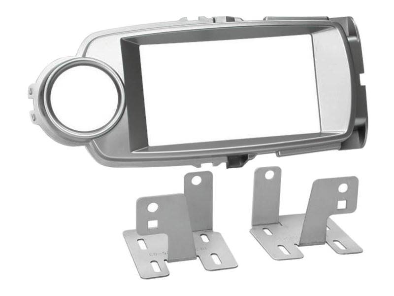 Connects2 Toyota Yaris 2011-2014 dupla DIN autórádió beépítő ker  Autospecifikus rádiókeret 2DIN 0