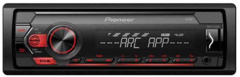 Pioneer MVH-S120UB autórádió Előlapi USB, Aux-in bemenettel Android támogatással autórádió 0