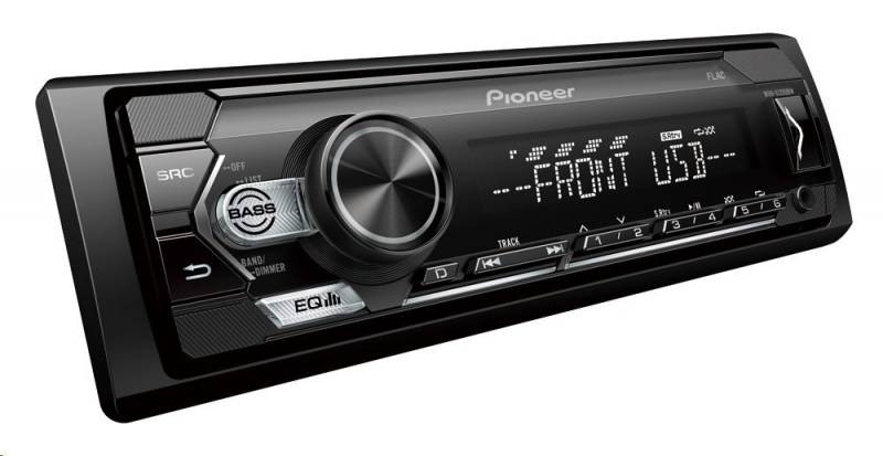 Pioneer MVH-S120UBW autórádió Előlapi USB, Aux-in bemenettel Android támogatással autórádió 0
