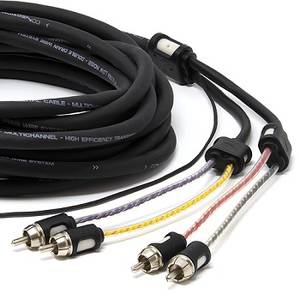 Connection BT4 550 4 csatornás RCA kábel autóhifi RCA kábel