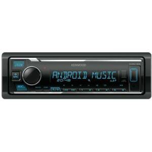 KENWOOD KMM-BT358 mechanika nélküli USB autórádió iPod Direct vezérléssel változtatható színű megvilágítással 