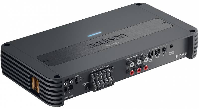 Audison SR 5.600 Ötcsatornás erősítő 5 csatornás autóhifi erősítő 0