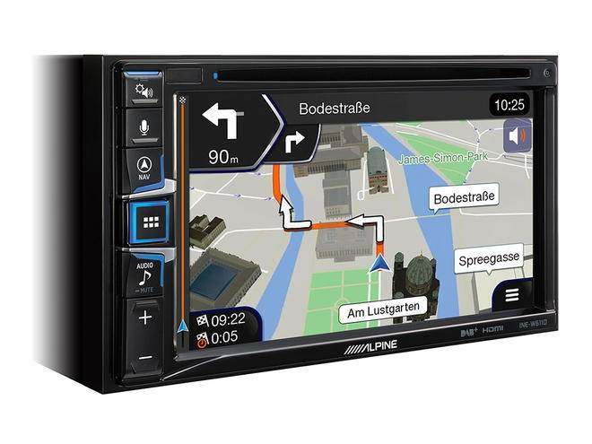 ALPINE INE-W611DC 2din Multimédiás készülék 0