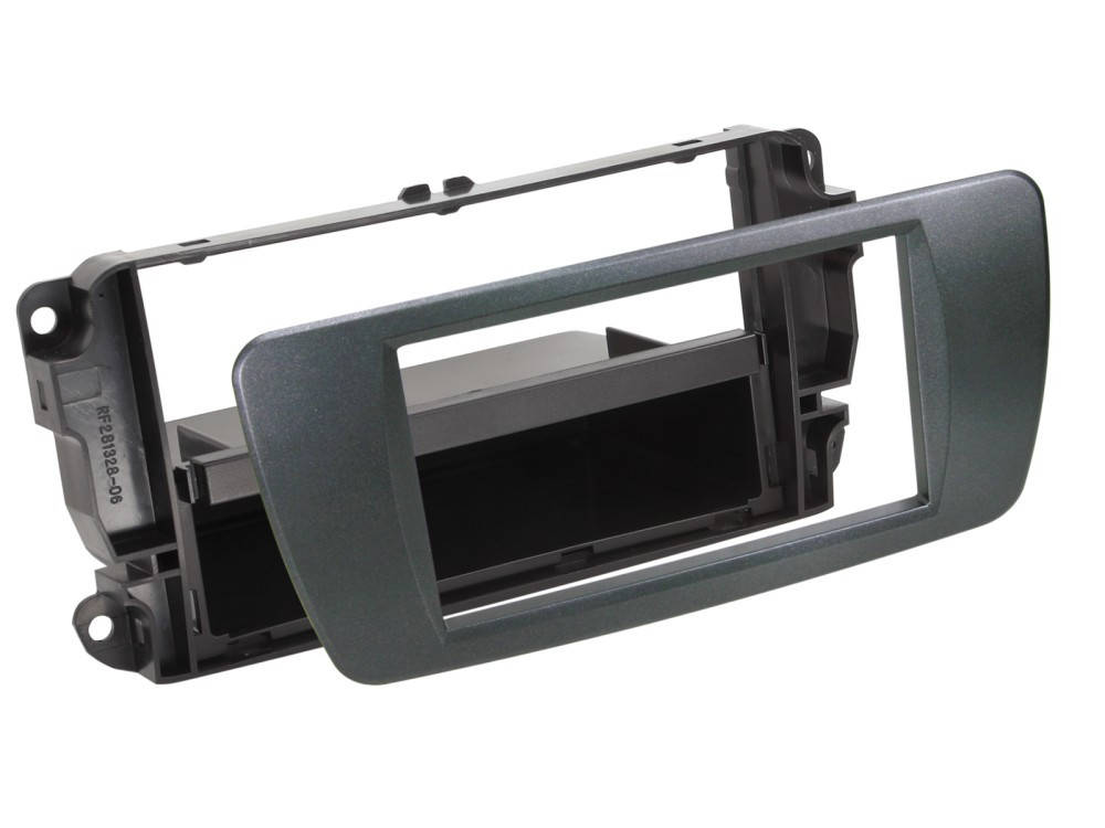 Seat Ibiza autórádió beépítő keret 1 DIN fiókkal 281328-06-1 Autospecifikus rádiókeret 1DIN 0