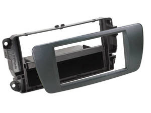  Seat Ibiza autórádió beépítő keret 1 DIN fiókkal 281328-06-1 Autospecifikus rádiókeret 1DIN