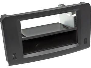  Mercedes M-Klasse (W164) 2005 - 2011.06 autórádió beépítő keret Dupla DIN szett fiókkal 281190-34-1 Autospecifikus rádiókeret 1DIN
